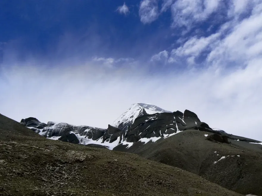 Kailash Mansarovar Darshan from Limi Lapcha